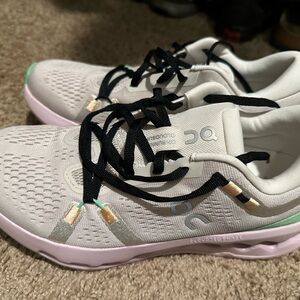 On Running Women's White and Pastel Sneakers
